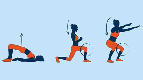 3 ejercicios para fortalecer las piernas