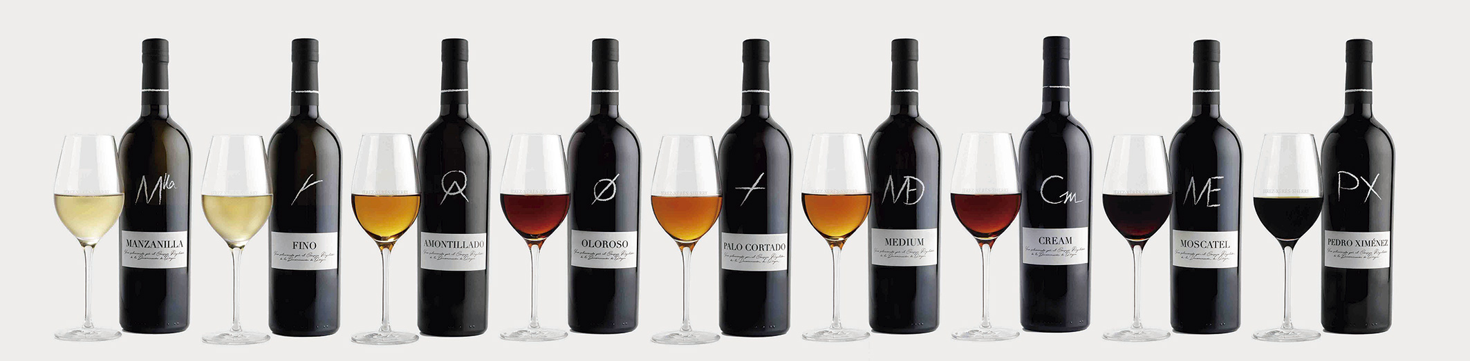 Variedad de Vinos de Jerez