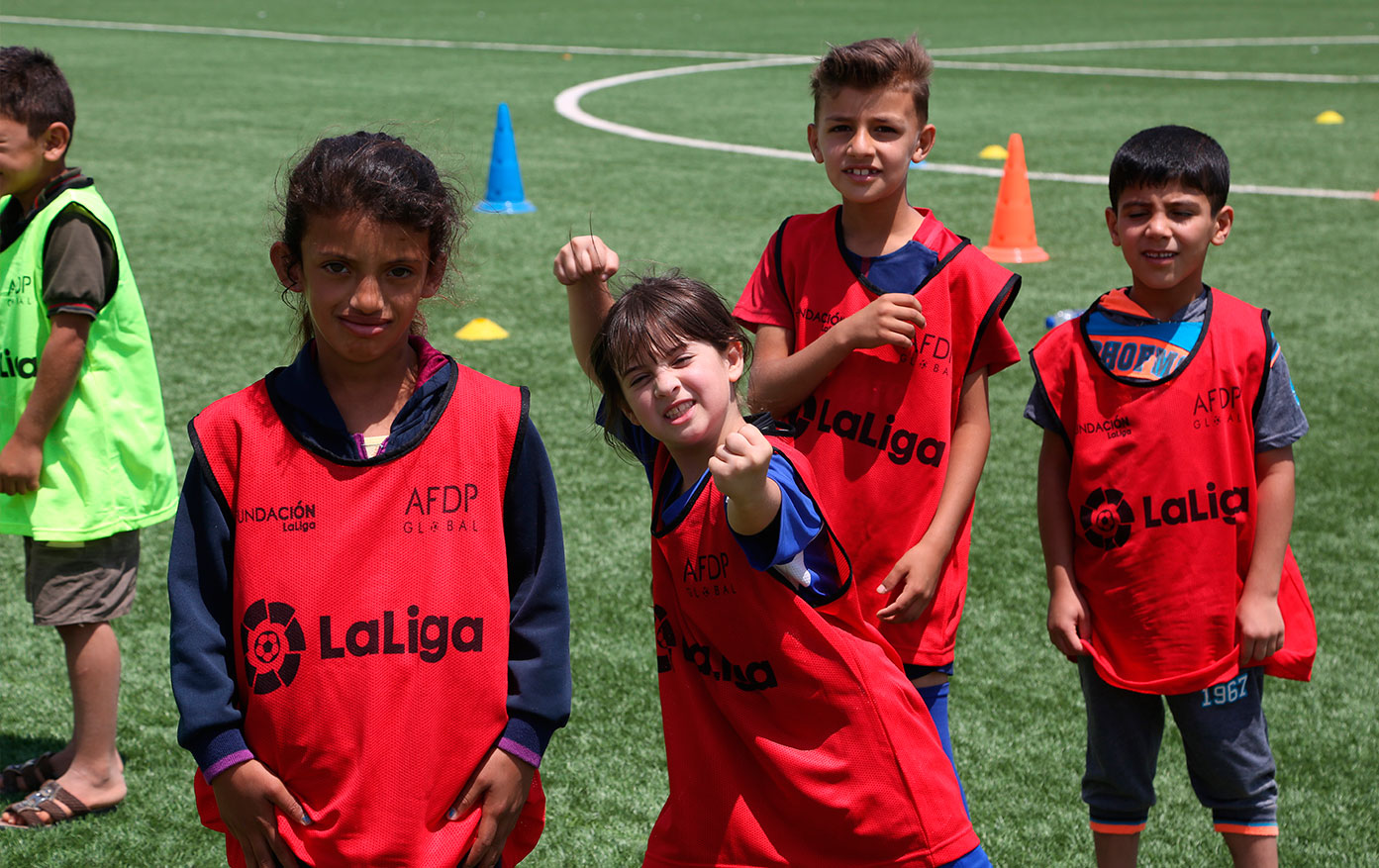 La importancia del fútbol en la vida de los refugiados sirios de Za'atari