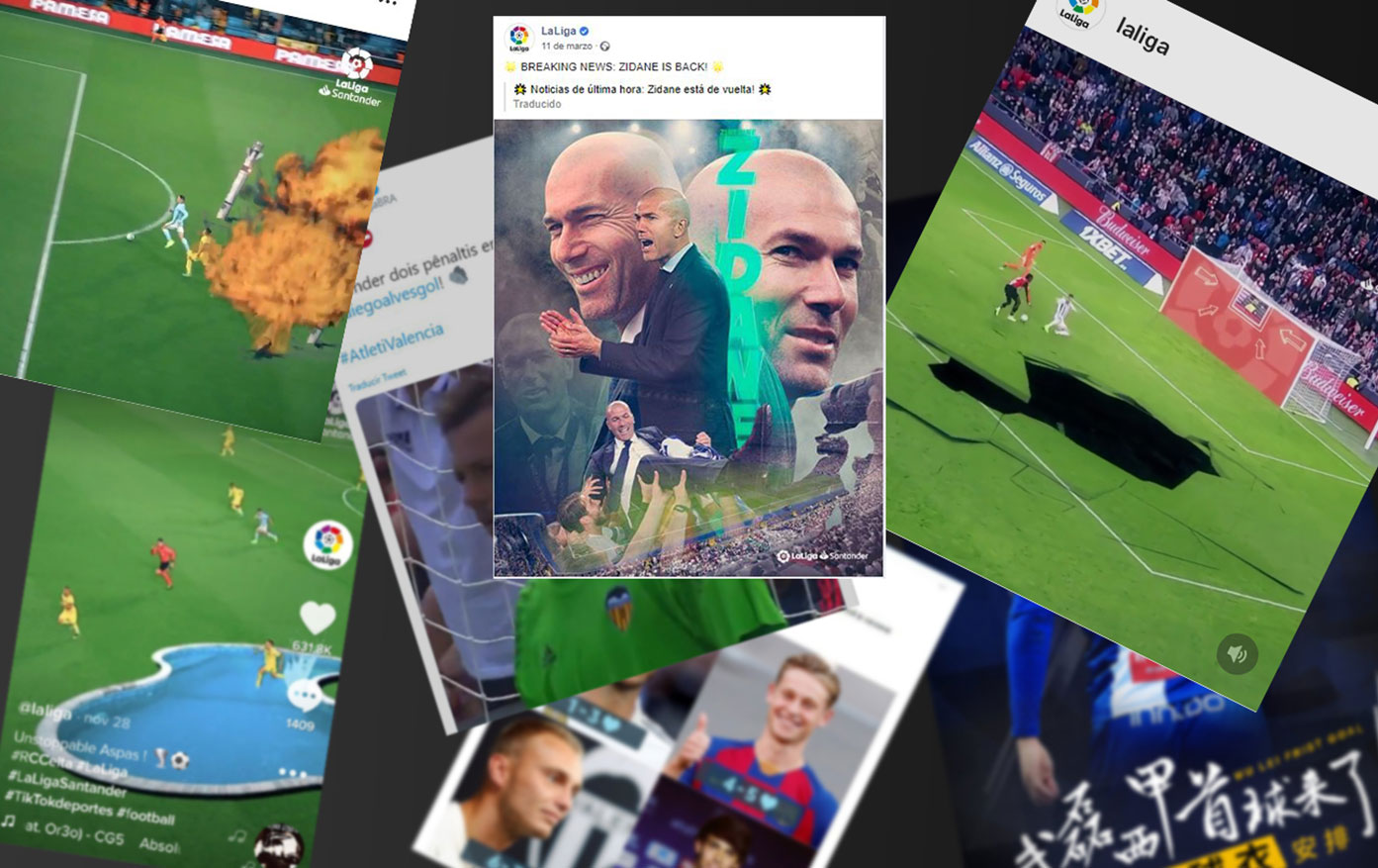 Los 100 millones de seguidores que han viralizado el fútbol español