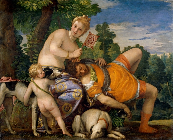 Venus y Adonis, Veronese
