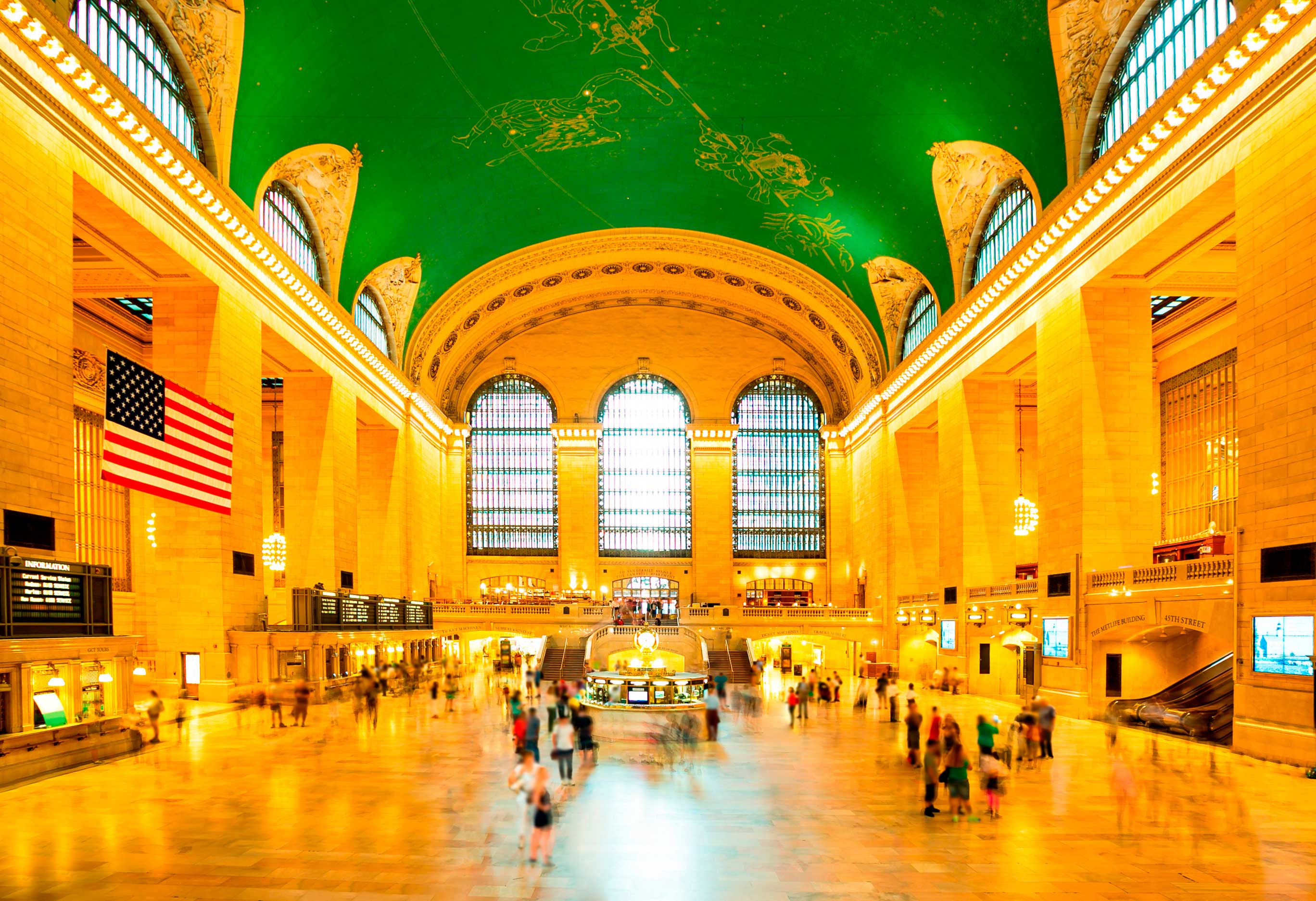 La estación Grand Central, uno de los escenarios en Los intocables de Eliot Ness
